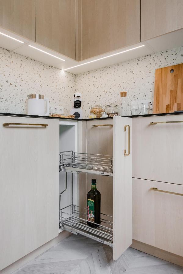 Central Apartment In Architectural Street 考纳斯 外观 照片