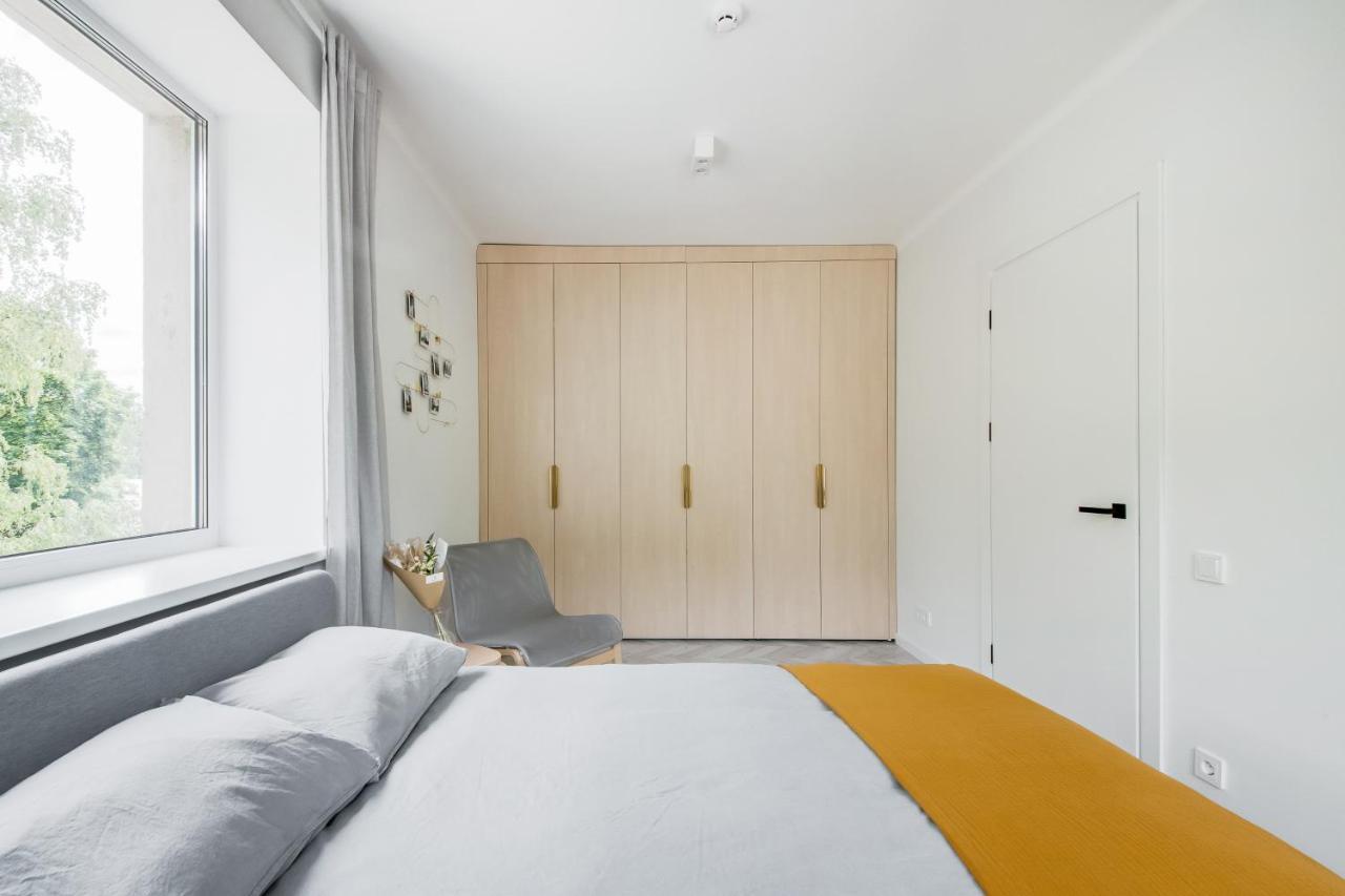 Central Apartment In Architectural Street 考纳斯 外观 照片