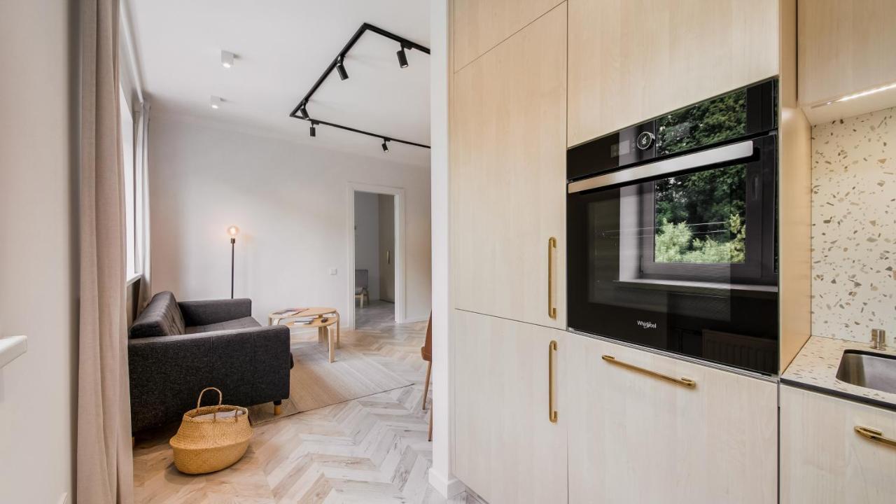 Central Apartment In Architectural Street 考纳斯 外观 照片