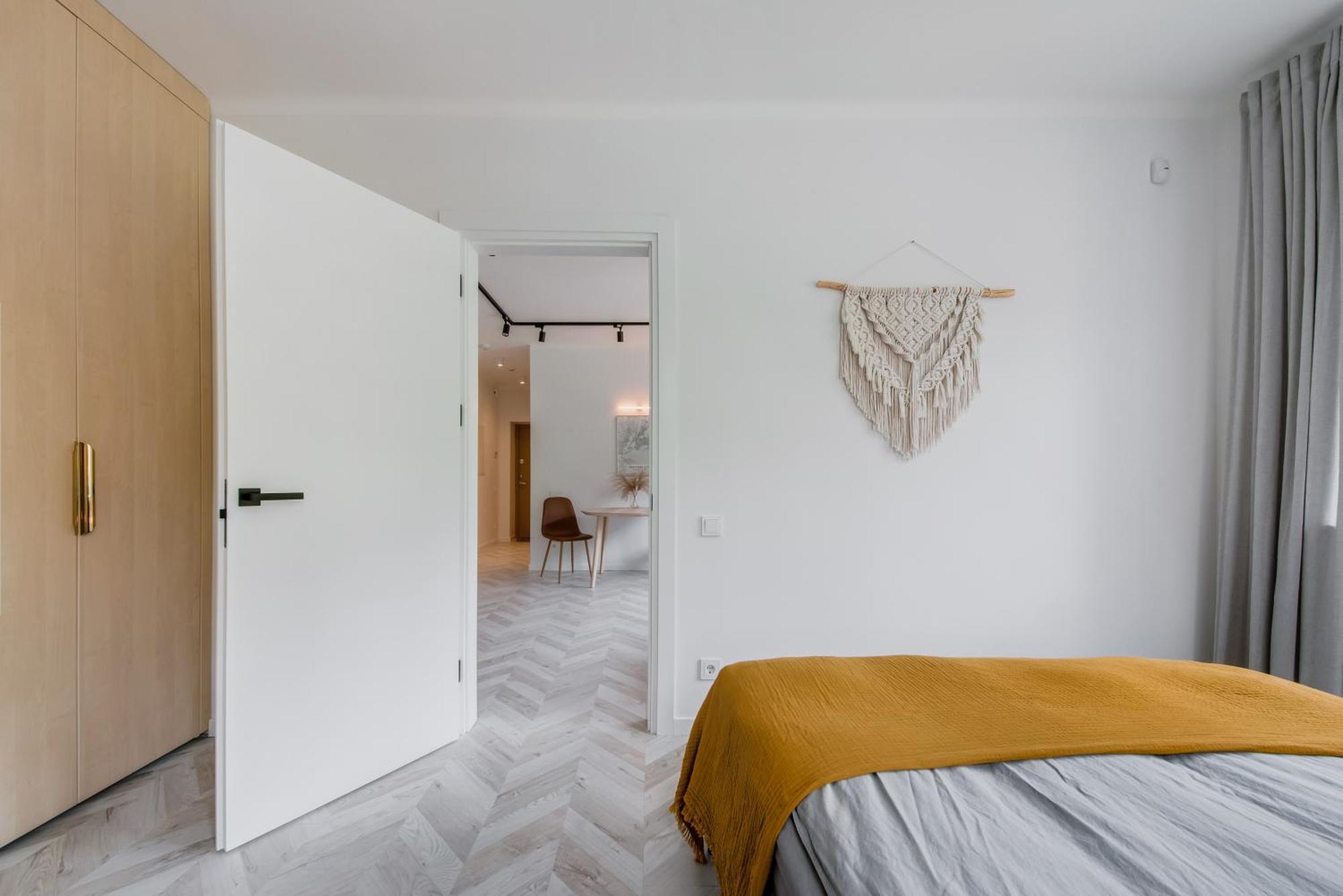 Central Apartment In Architectural Street 考纳斯 外观 照片
